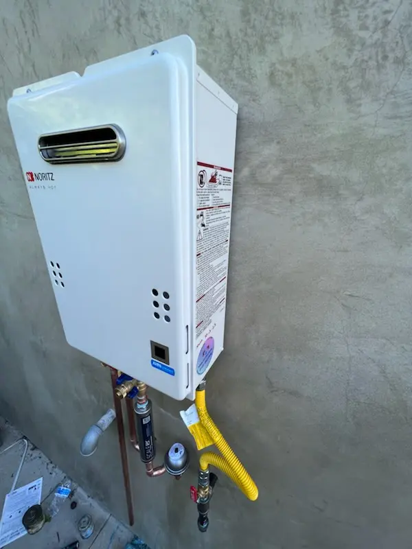 Tankless water heater installation for Bluffton homes